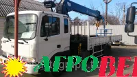 Кран-манипулятор с пробегом Hyundai HD 120 с Hiab 160 TM(Швеция)